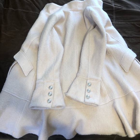 Guess pink wool overcoat - Large - Picture 6 of 6